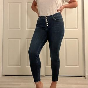 Free People Stretch-Fit Skinny Jeans